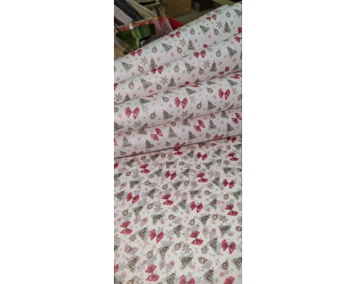 Пергамент пакувальний Новорічний в асортименті 29*39 см (5 листів)