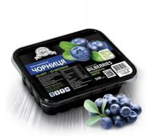 Заморожене пюре Чорниця FRUITY LAND 500 г