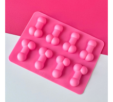 Силиконовая форма "Мини член 5 см", 8 шт