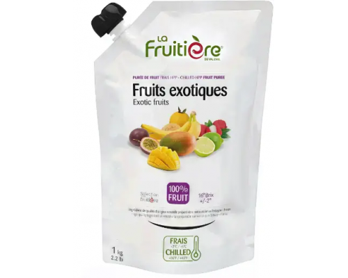 Пюре пастеризоване La Fruitière Екзотичних фруктів, 100%