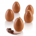 Силіконова форма Silikomart Egg30 Яйце, 12 осередків 34х47 мм